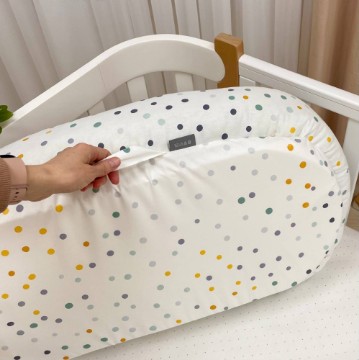 Protecție pentru somn - Cuib pentru co-sleeping Bebeluș Ursuleț verde mentă